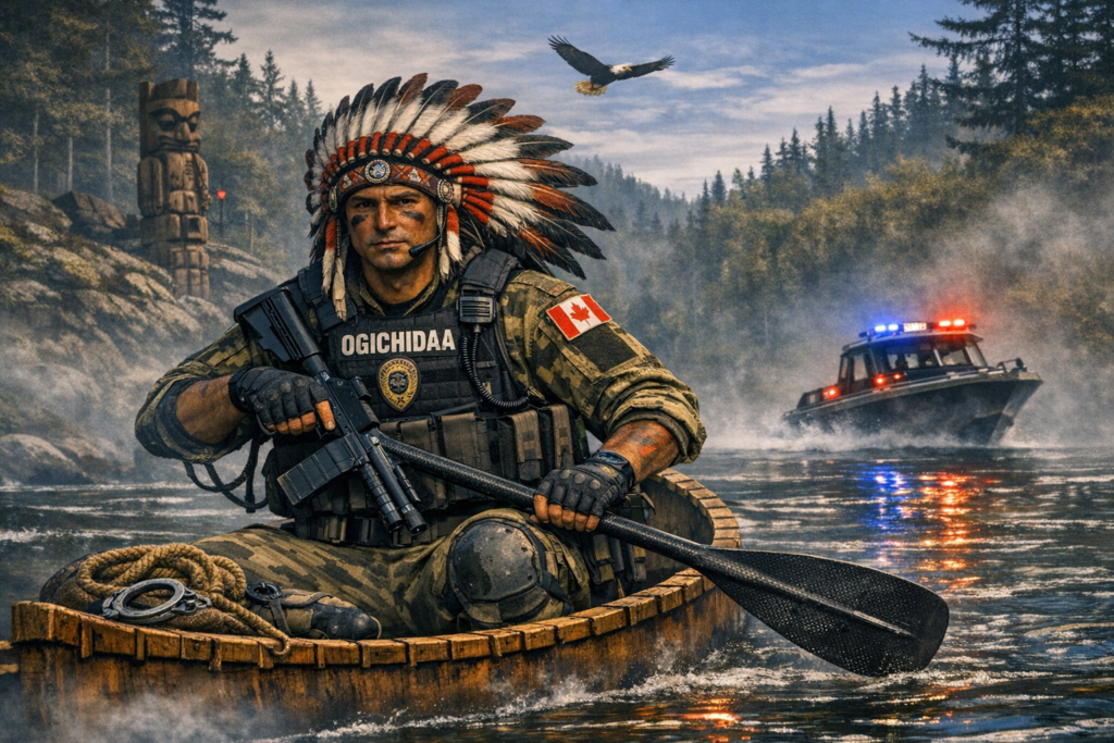 ogichidaa warrior in